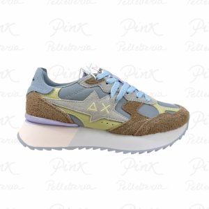 SUN68 Stargirl Multicolor Option Sneaker Donna BZ36215 06 Grigio Chiaro