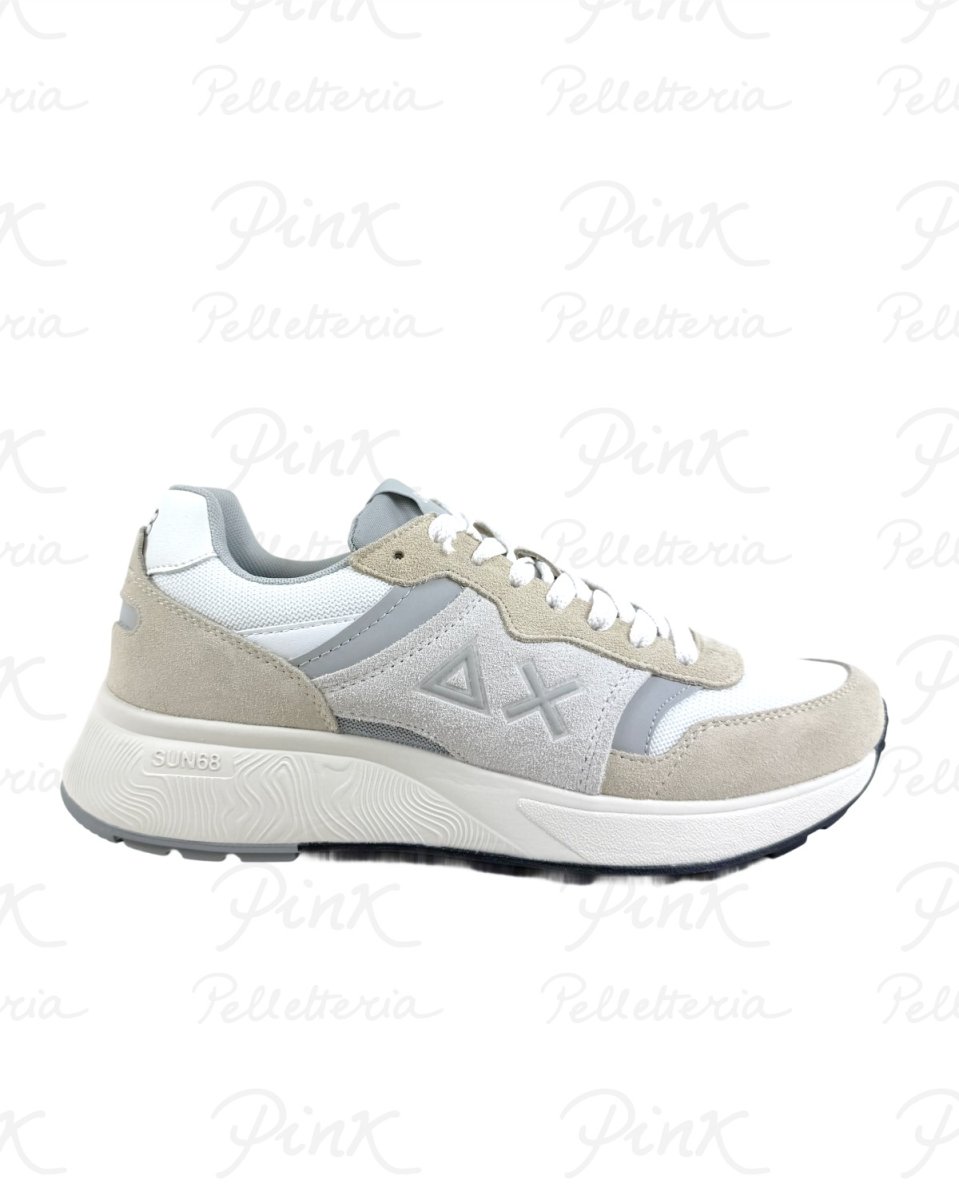 SUN68 Sun Daddy Sneaker Uomo BZ36127 01 Bianco