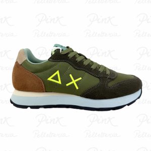 SUN68 Tom Multicolor Sneaker Uomo BZ36106 19 Militare