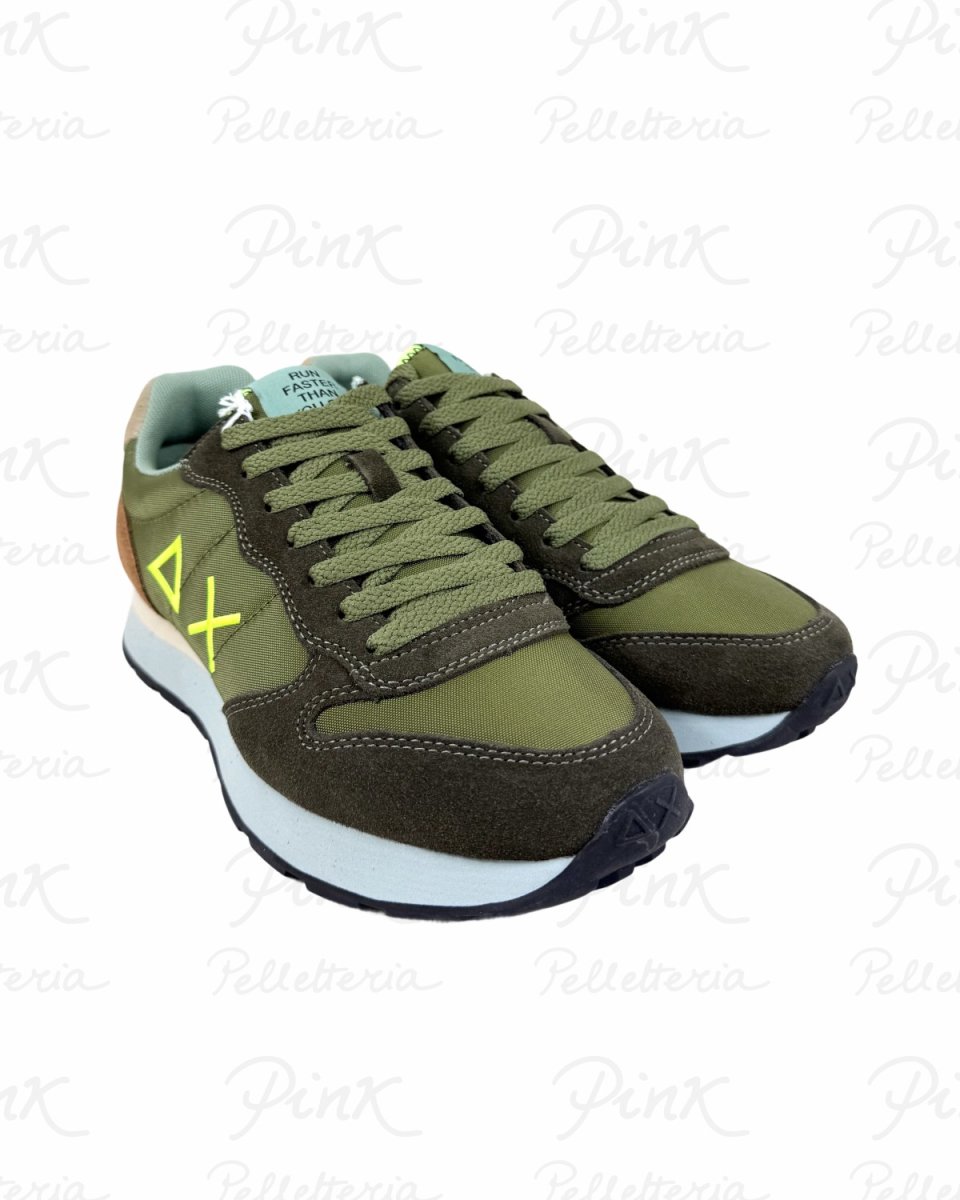 SUN68 Tom Multicolor Sneaker Uomo BZ36106 19 Militare - immagine 3