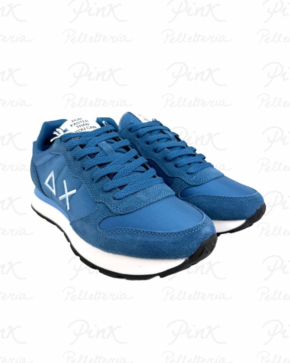 SUN68 Tom Solid Sneaker Uomo BZ36101 80 Avio Scuro - immagine 3