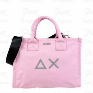 SUN68 Woman Canvas Cali Midi Bag W36202-20 Fuxia