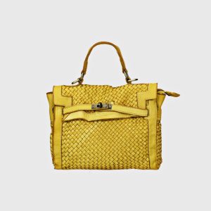 BORSA IN PELLE LAVATA EFFETTO VINTAGE SIDONIE – DISPONIBILE IN VARI COLORI