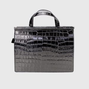 SUNITA BORSA A MANO IN PELLE STAMPA COCCODRILLO – DISPONIBILE IN VARI COLORI