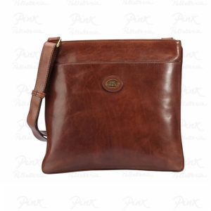 THE BRIDGE Man Story Tracolla Grande 05251801/14 Marrone