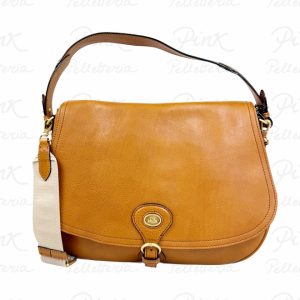 THE BRIDGE Woman Isadora Shoulder Bag 045335D3-15 Cognac