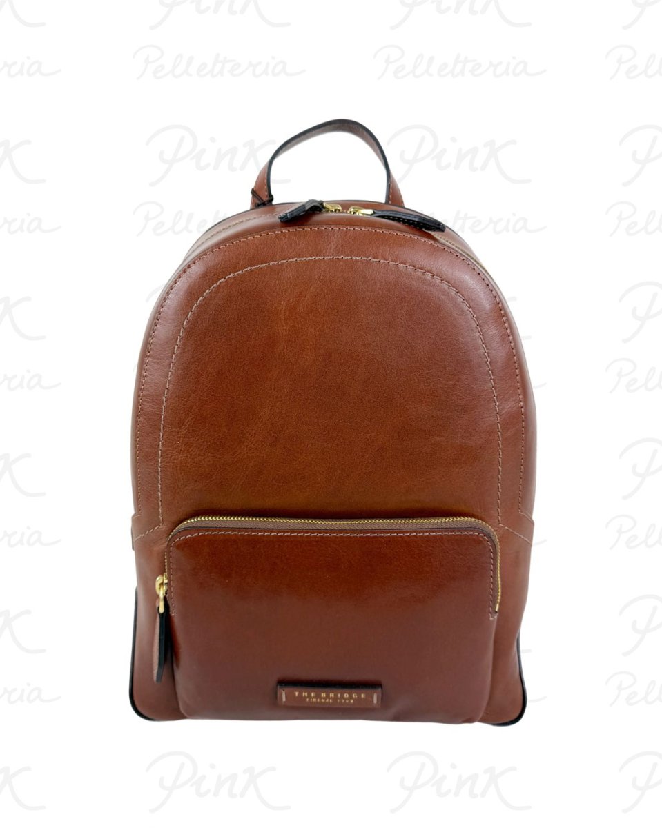 THE BRIDGE Woman Larissa Backpack 04174601-14 Marrone - immagine 2