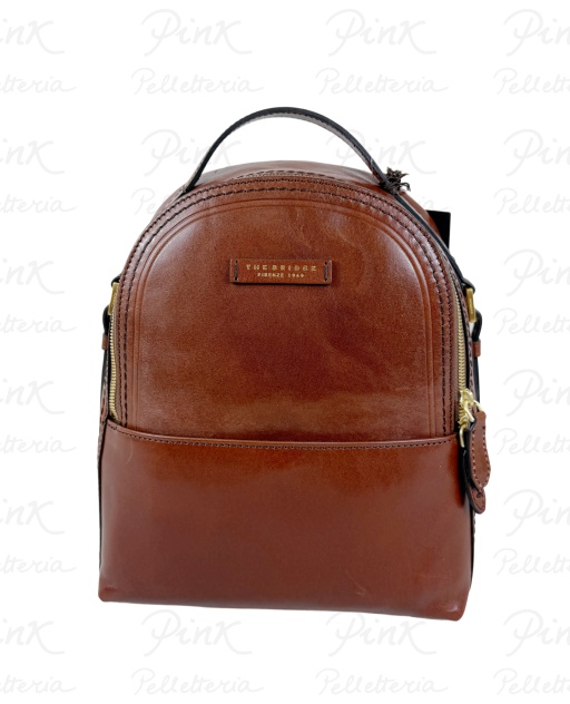 THE BRIDGE Woman Pearl District Backpack 04124701-14 Marrone - immagine 2