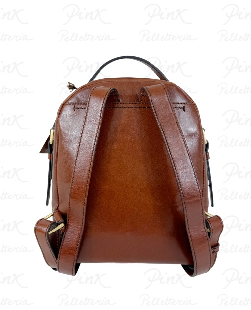 THE BRIDGE Woman Pearl District Backpack 04124701-14 Marrone - immagine 3