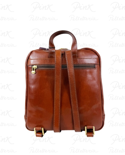 THE BRIDGE Woman Story Backpack 04421101-14 Marrone - immagine 3