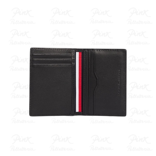 TOMMY HILFIGER Man Th Corp Bifold AM0AM13046 BDS Black - immagine 3