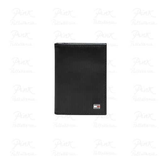 TOMMY HILFIGER Man Th Flag Portafoglio Verticale AM0AM13967-BDS Nero - immagine 2