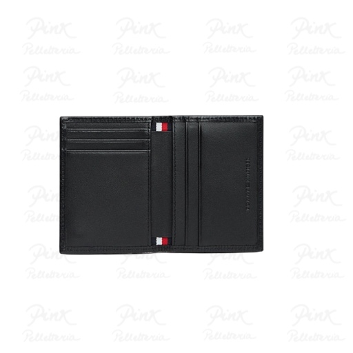 TOMMY HILFIGER Man Th Flag Portafoglio Verticale AM0AM13967-BDS Nero - immagine 3