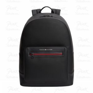 TOMMY HILFIGER Man Th Foundation Backpack AM0AM14155-BDS Nero