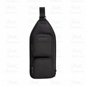 TOMMY HILFIGER Man Th Repreve Slingpack AM0AM14151-BDS Nero