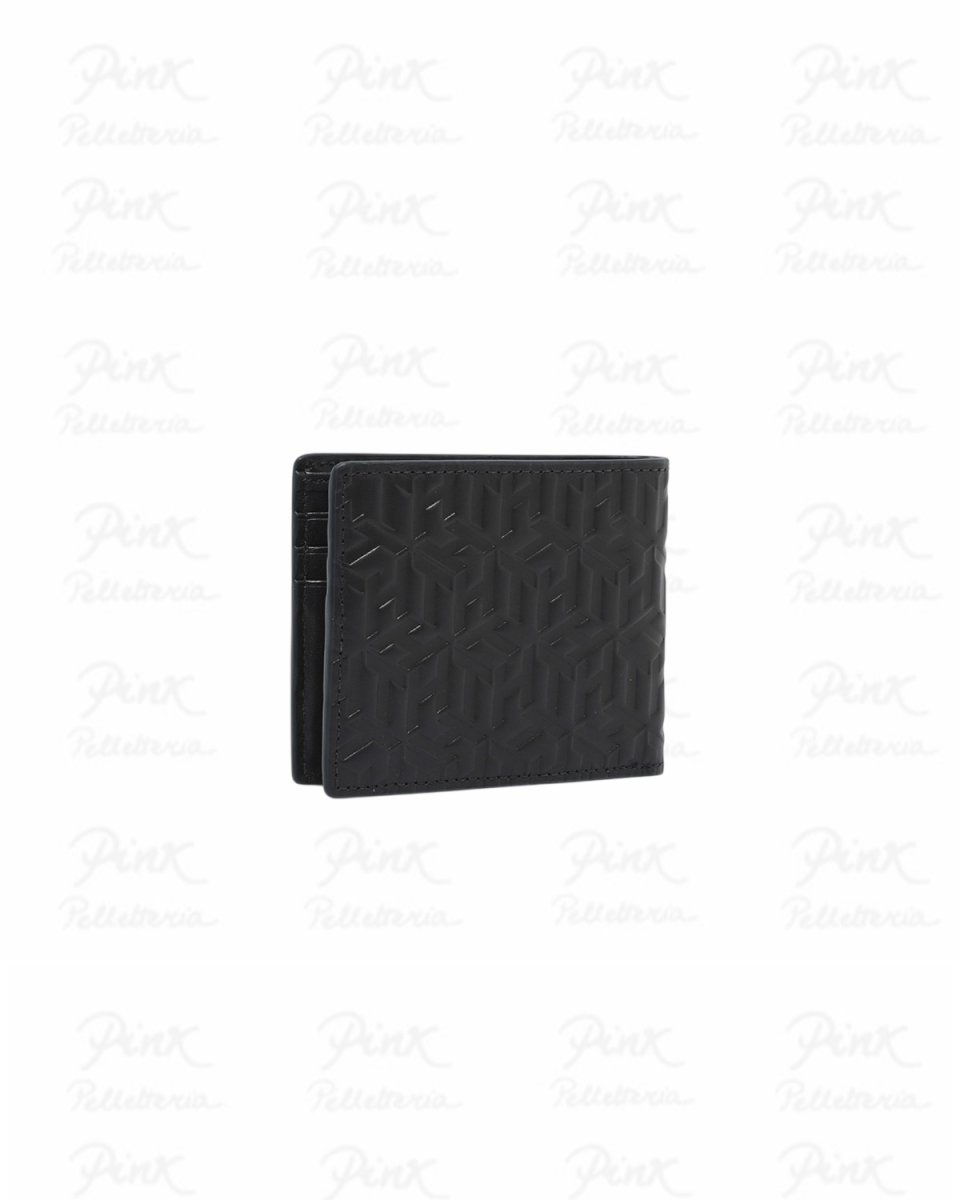 TOMMY HILFIGER Man Th Signature Mono cc Wallet AM0AM08141 DWS Blue - immagine 4