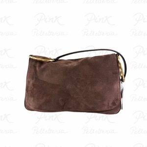 TWINSET Ellipse Liliana Leather Borsa a Spalla 261TD8560 12110 Coffee Liqueur