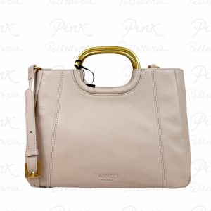 TWINSET Ellipse Tote Leather Small 261TD8451 12145 Rope
