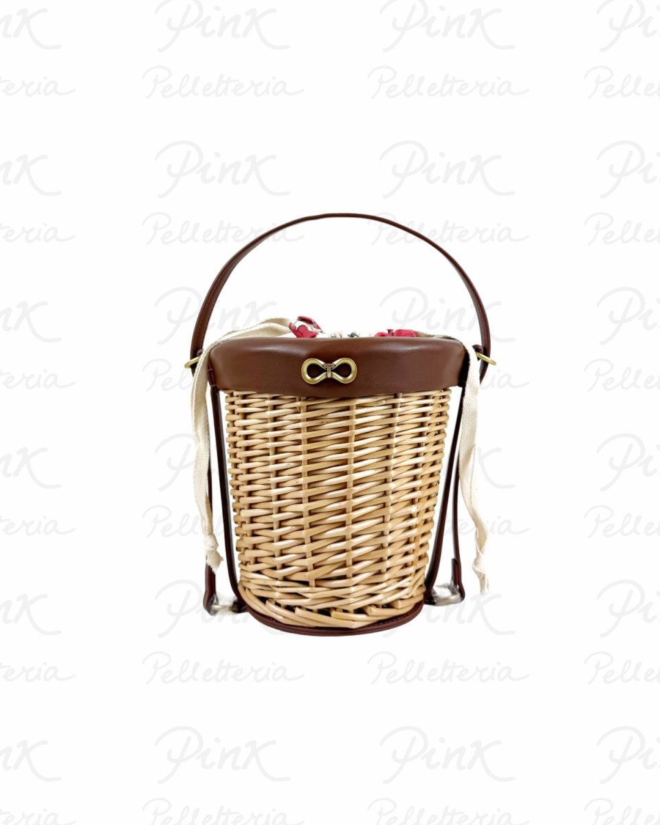 TWINSET Fruit Basket Cestino 261TD8253 00193 Paglia