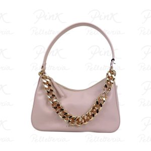 TWINSET Liliana Leather Borsa a Spalla Medium 999TB7012 00714 Rosa Parisienne