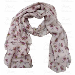 TWINSET Scarf St, Fiore 261TA4450 S18173 13408 Peach/Rose