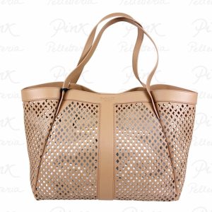 TWINSET Shopping Leather 261TD8550 13168 Mocha Mousse