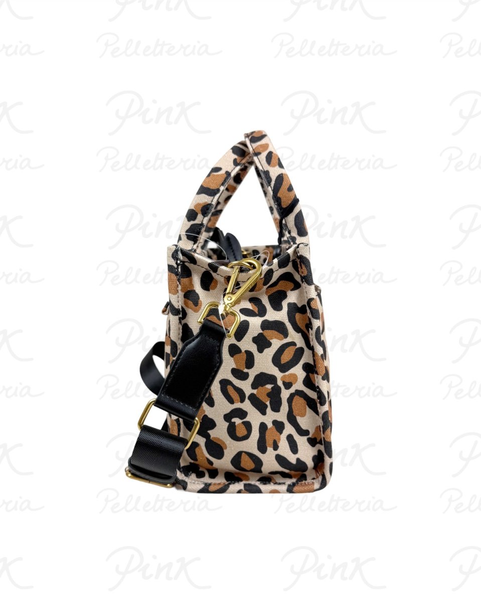 TWINSET Signature Tote Medium c/Tracolla 261TB7290 03537 Macula - immagine 4