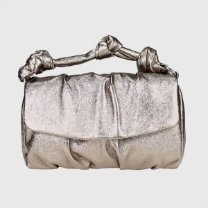 TAPI BORSA MANO IN PELLE LAMINATA – DISPONIBILE IN VARI COLORI