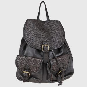 ZAINO PELLE INTRECCIATA VINTAGE INTRECCIATA DONALD – DISPONIBILE IN VARI COLORI