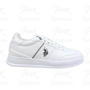 U.S. POLO ASSN. Campy Sneaker Man CAMPY004M/6Y1 WHI White