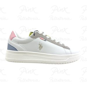 U.S. POLO ASSN. Kosmo Sneaker Woman KOSMO012W/6YH1 CRE-LBL02 Cream Light Blue