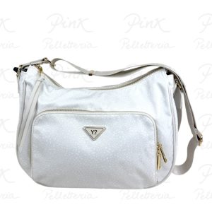 YNOT Cloud Hobo Bag W/Pocket L CLO043S6 White