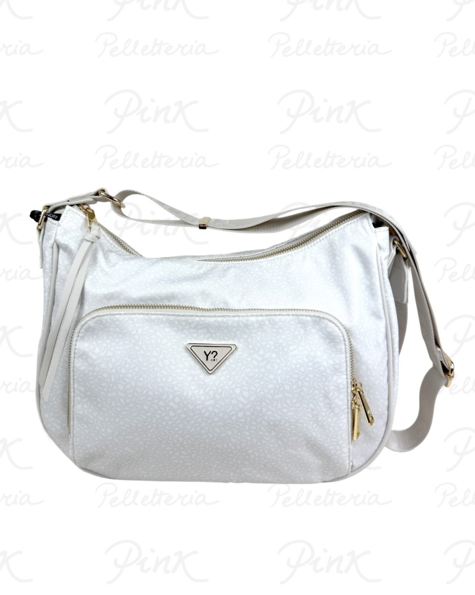 YNOT Cloud Hobo Bag W/Pocket L CLO043S6 White - immagine 2