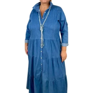 Susystar - Abito tessuto chambre - Art. ST1545