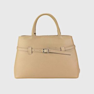 BORSA A MANO IN PELLE CON TRACOLLA WISAM – DISPONIBILE IN VARI COLORI