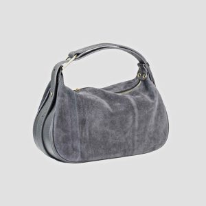 BORSA SCAMOSCIATA SUEDE ARTIGIANALE JABIRA – DISPONIBILE IN VARI COLORI