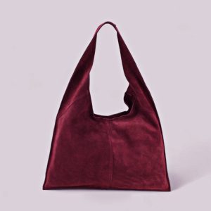 BORSA SCAMOSCIATA SACCA IN PELLE AERA SUEDE – DISPONIBILE IN VARI COLORI