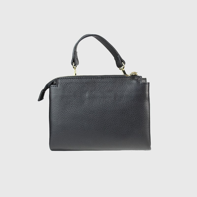 BORSA CON PATTA DAVANTI A MANO IN PELLE MARCELINA – DISPONIBILE IN VARI COLORI - immagine 6