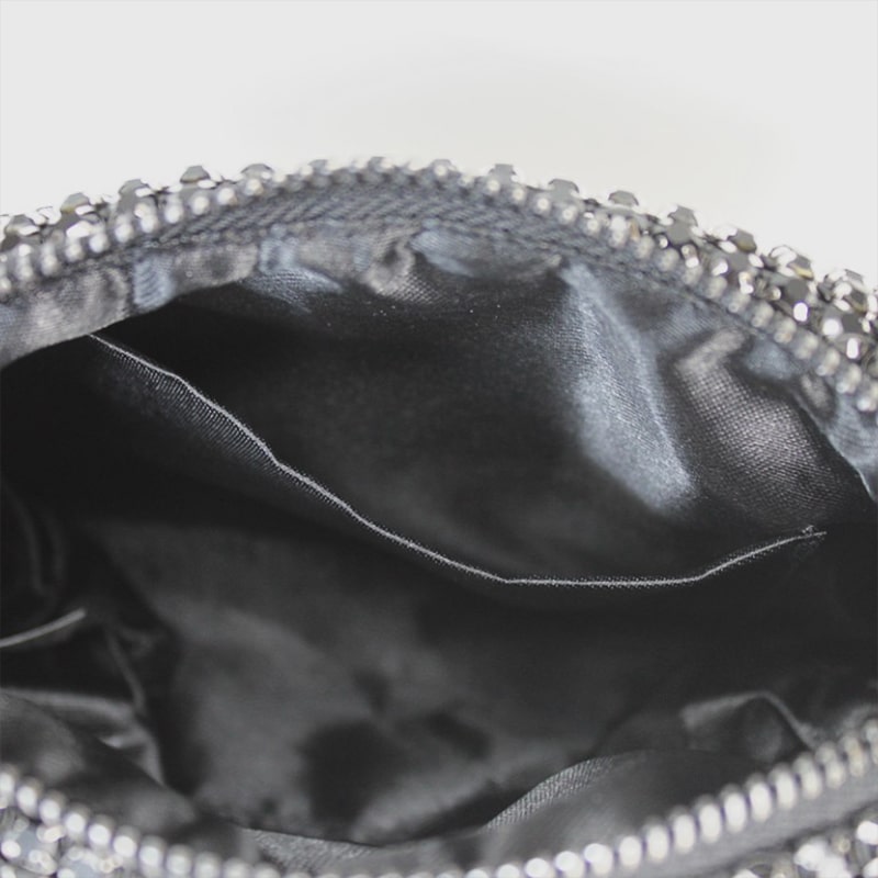 BORSA CON STRASS A MANO E TRACOLLA MAELYS – DISPONIBILE IN VARI COLORI - immagine 6