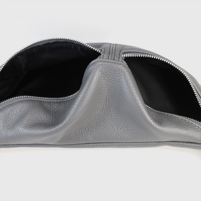 BORSA MARSUPIO A TRACOLLA IN PELLE LIAM – DISPONIBILE IN VARI COLORI - immagine 7