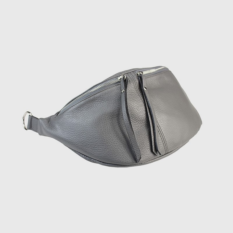 BORSA MARSUPIO A TRACOLLA IN PELLE LIAM – DISPONIBILE IN VARI COLORI - immagine 4