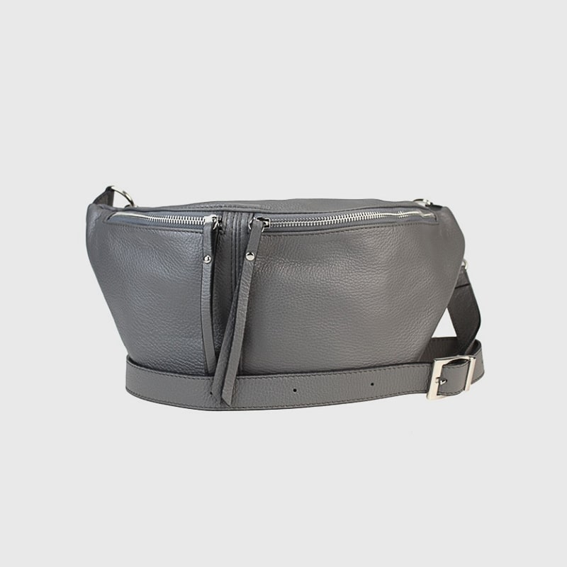 BORSA MARSUPIO A TRACOLLA IN PELLE LIAM – DISPONIBILE IN VARI COLORI - immagine 3