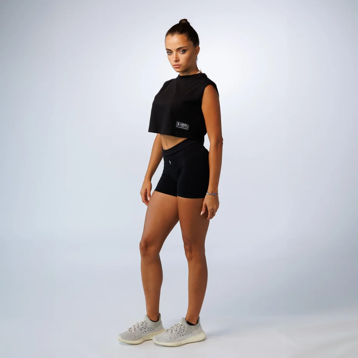 Canotta Crop W - Black - immagine 3