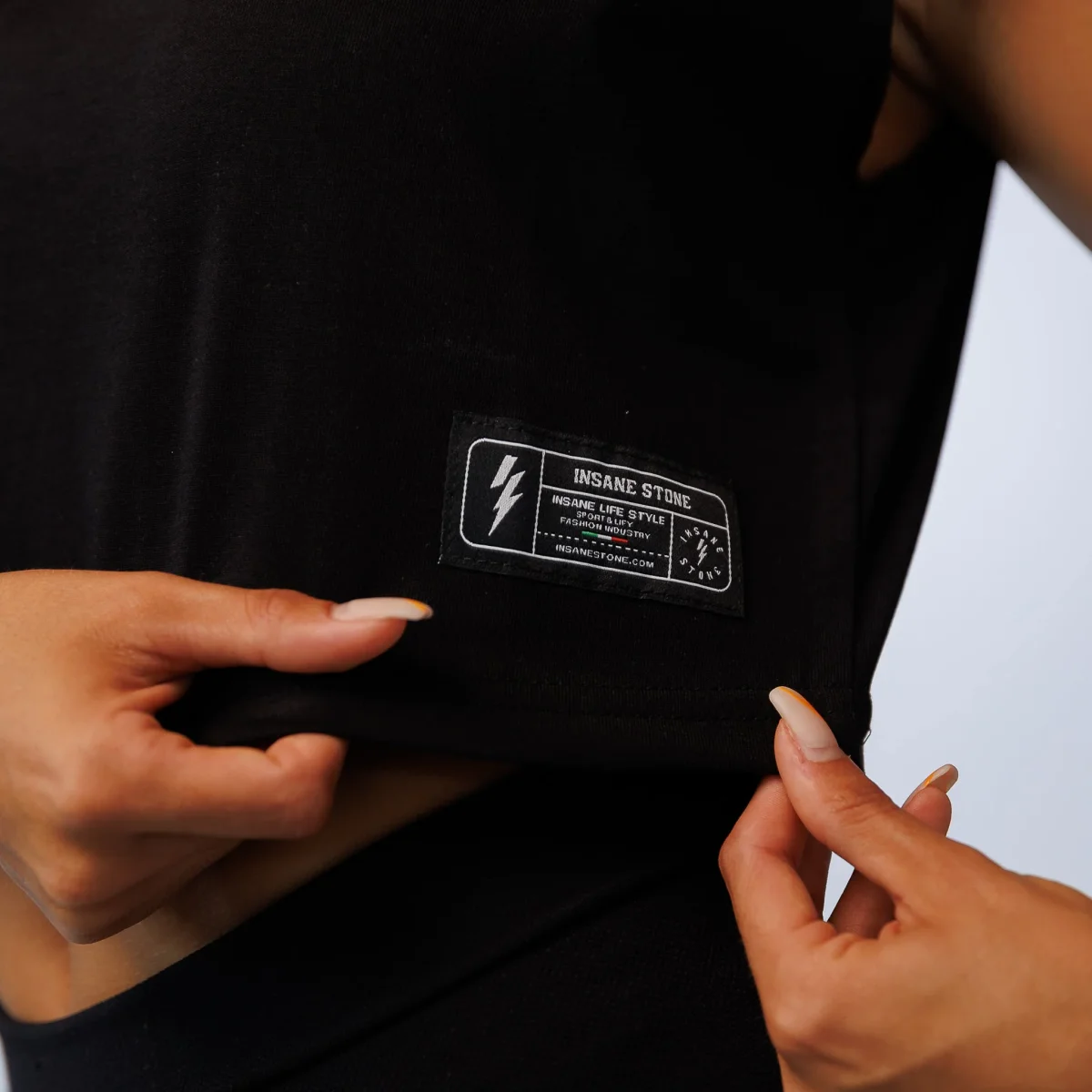 Canotta Crop W - Black - immagine 5