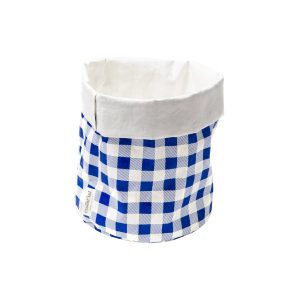 Sacco tondo grande pic nic blu