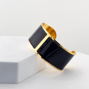 Bracciale smalto L Blu Armani