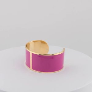 Bracciale smalto L geranio
