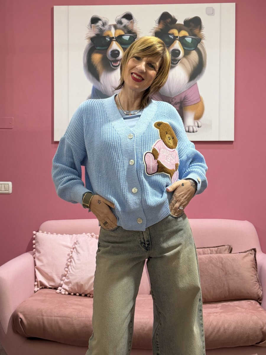 Cardigan Dream Azzurro - immagine 3