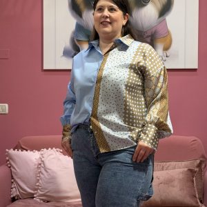 Camicia fantasia Curvy