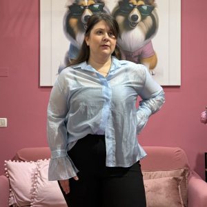 Camicia azzurra Curvy